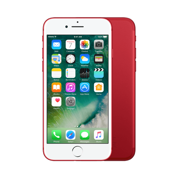 Ultieme diagonaal Werkelijk iPhone 7 Red 128GB - Refurbished iPhone 7 los toestel - Planet Refurbished